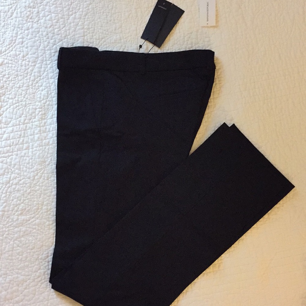 Banana Republic Sloan Straight Black Pants